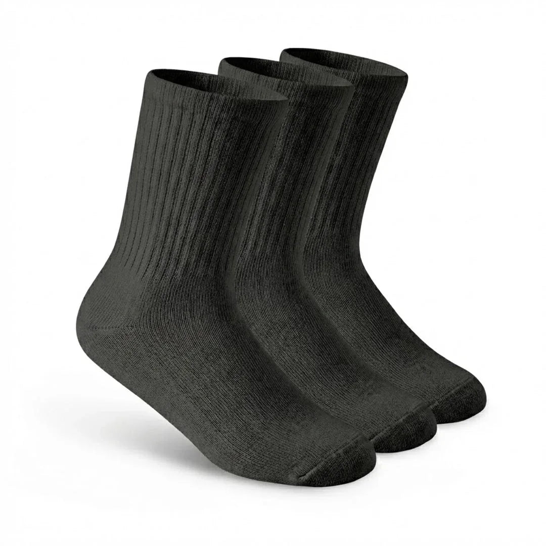 3 pares de calcetines acolchados