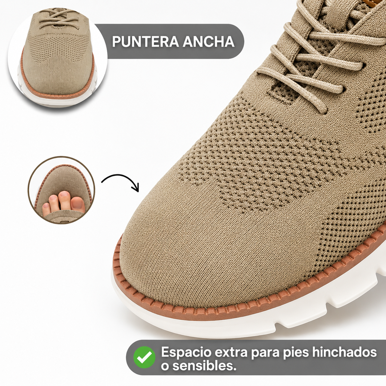Comfo Feet - Zapatos para Caminar Saludables y con Buen Soporte