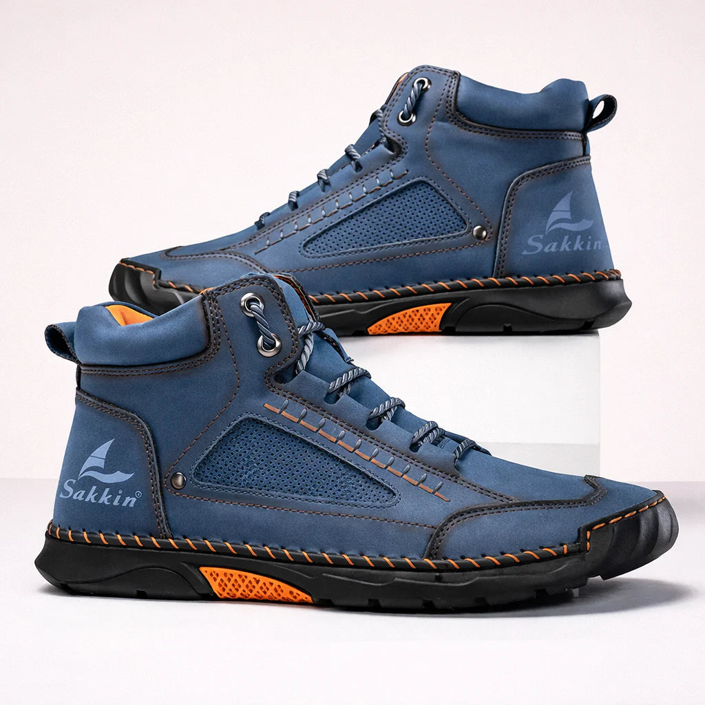 Botas de cuero cómodas para hombre