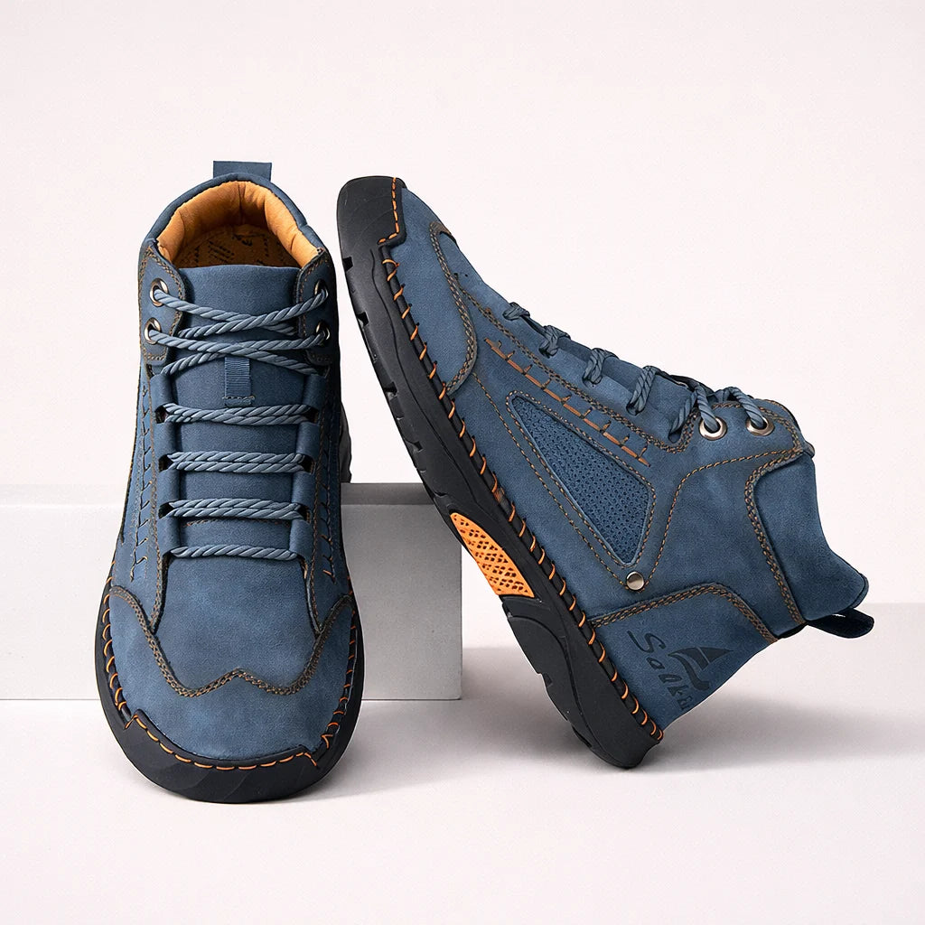 Botas de cuero cómodas para hombre