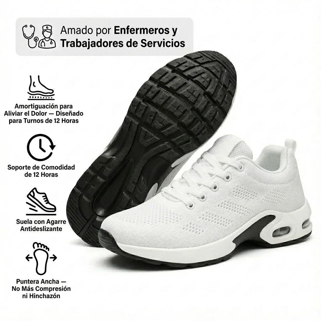 Orthora Pro: Zapatos para turnos de 12 horas que alivian el dolor de pies, rodillas y espalda durante todo el día