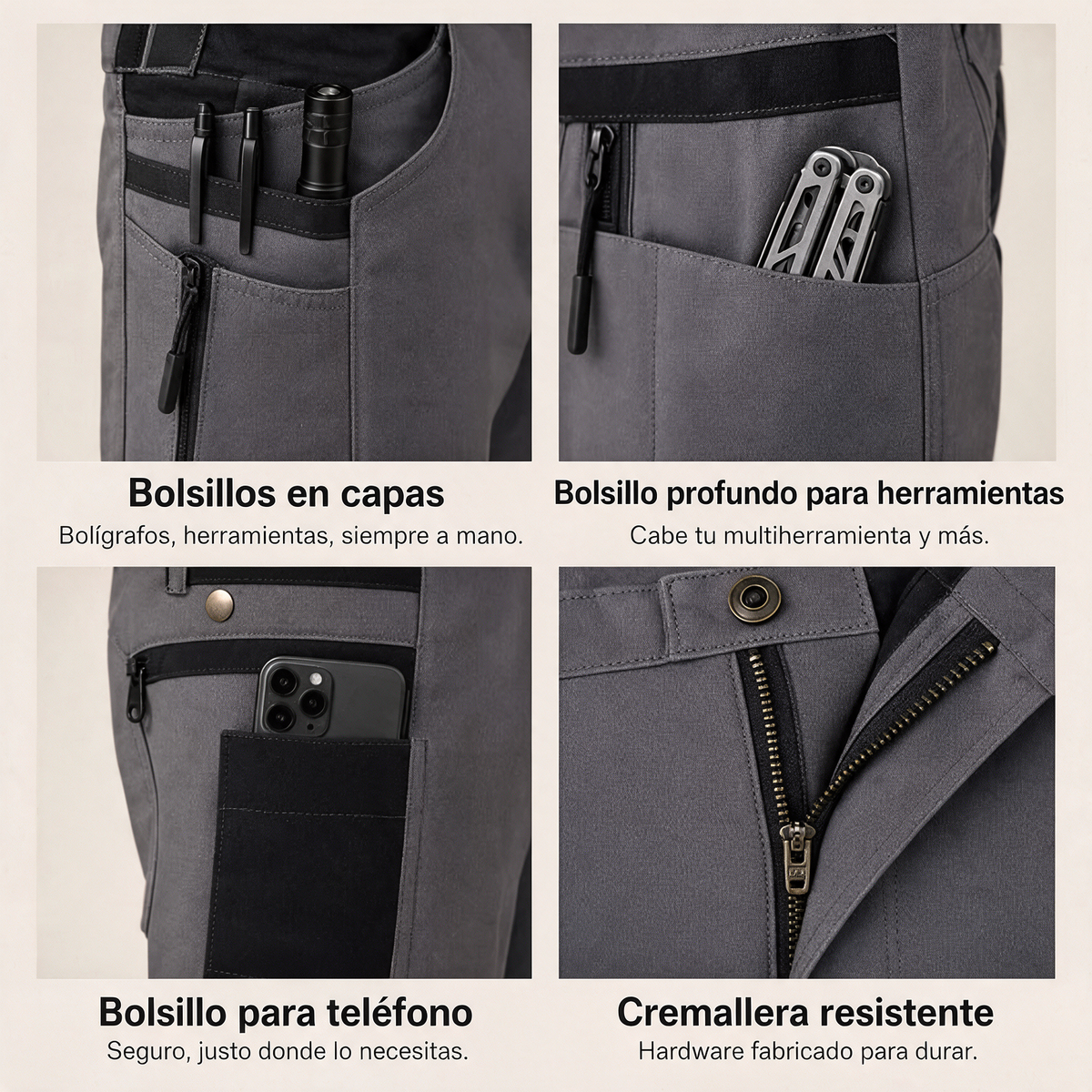 Pantalones de trabajo tácticos Revox