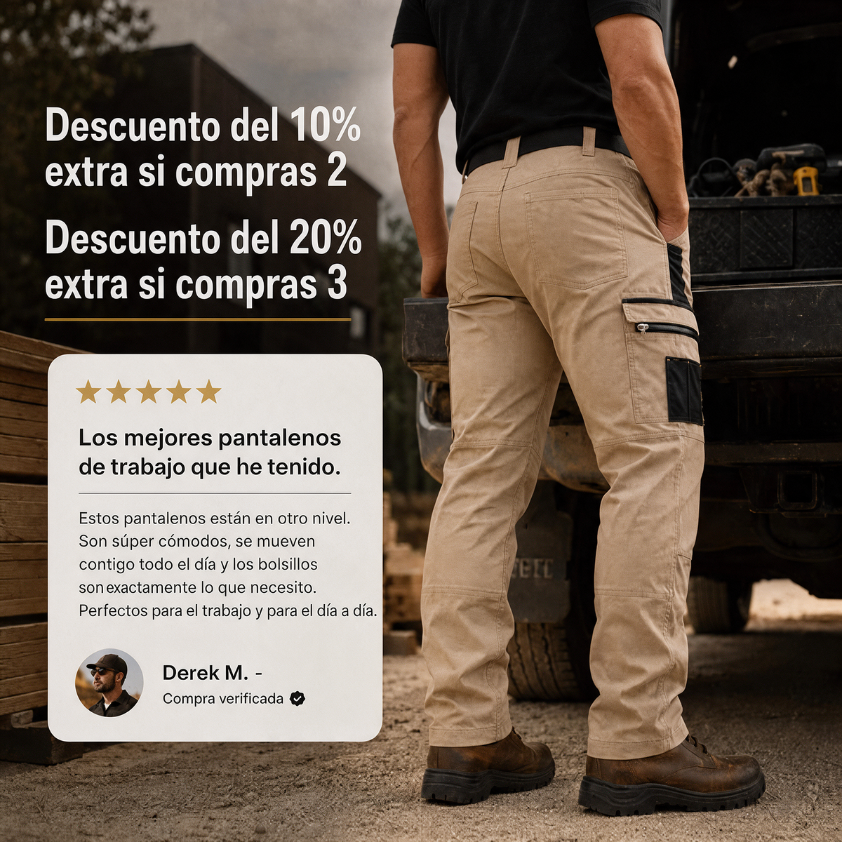 Pantalones de trabajo tácticos Revox
