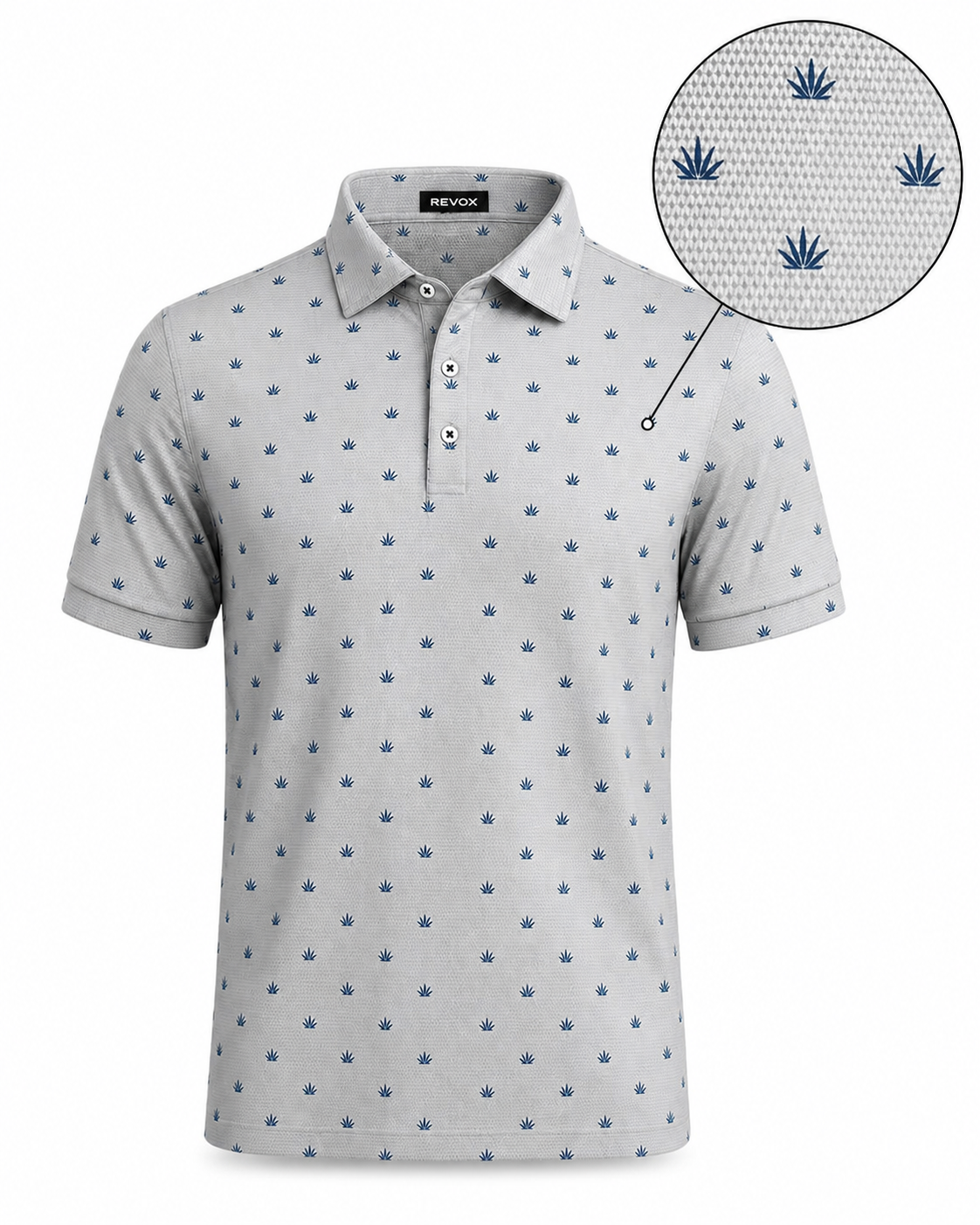 Polo de Golf El Agave — Micro Estampado