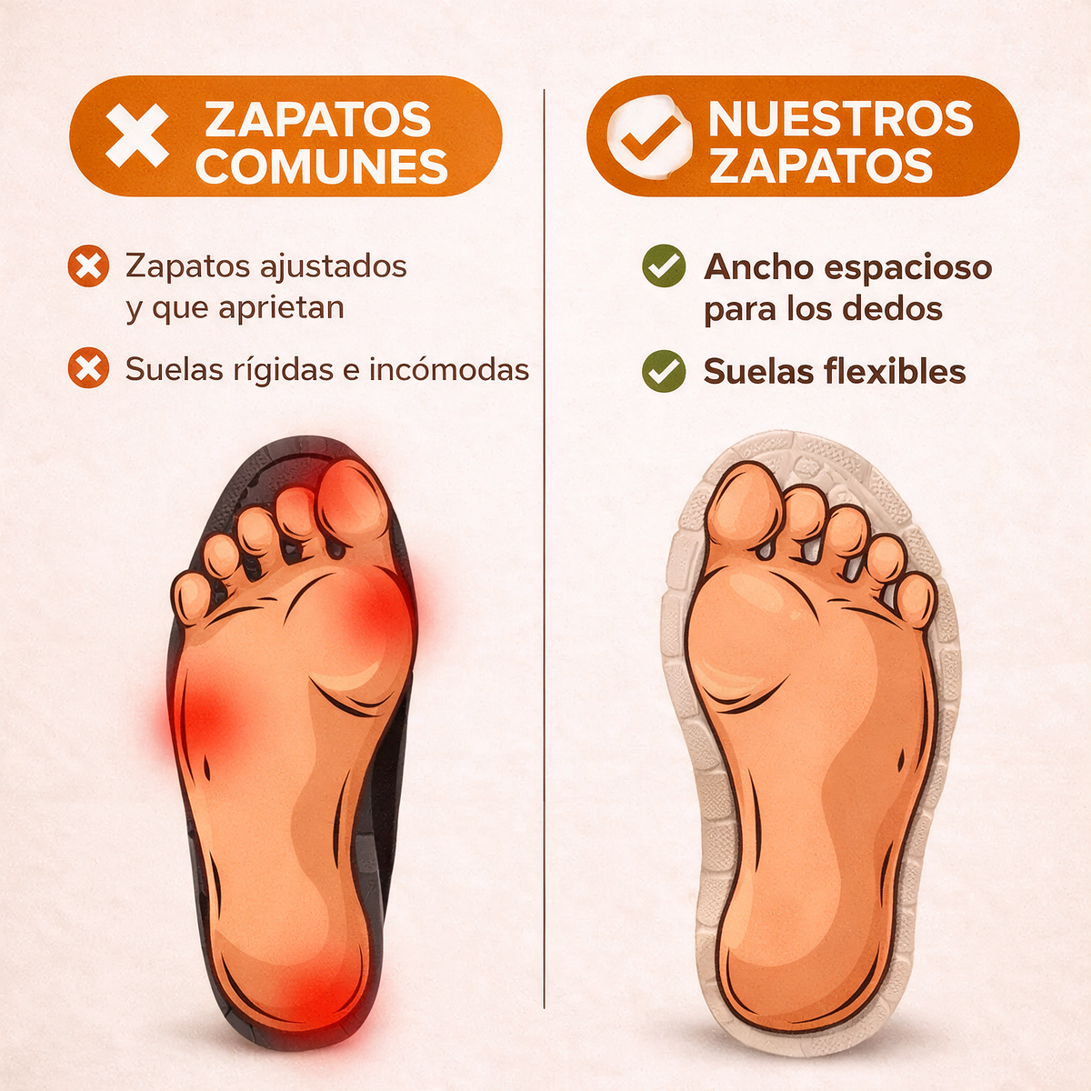 Botas de cuero cómodas para hombre