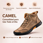 Botas de cuero cómodas para hombre