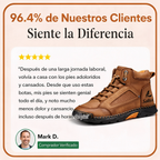 Botas de cuero cómodas para hombre